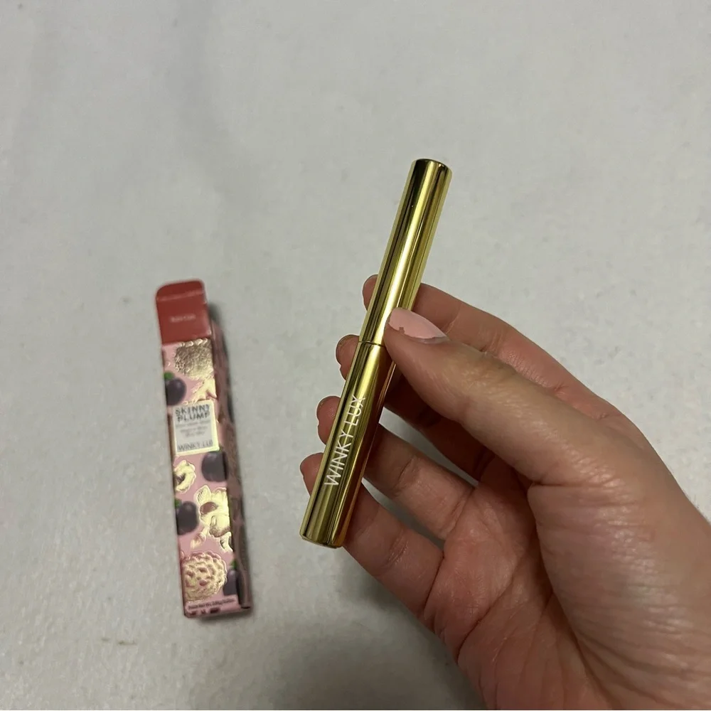 winky lux skinny plump demi matte lipstick rom com June sale